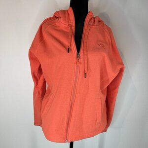 The North Face Orange Fleece Jacket size XL